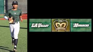 Dorian Asher FallBall LA Valley College Monarch Baseball