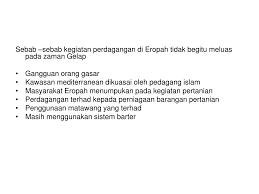 Ciri ciri masyarakat madani dengaan sejumlah orang yang menjunjung tinggi nilai, norma, hukum yang berlaku. Ppt Bab 9 Perkembangan Di Eropah Powerpoint Presentation Free Download Id 1055921