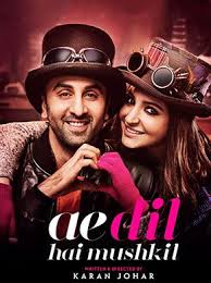 Ae Dil Hai Mushkil Hindi Movie Online Aishwarya Rai Bachchan Ranbir Kapoor And Anushka Sharma Directed By Karan Johar Ranbir Kapoor Bollywood Movie Movies