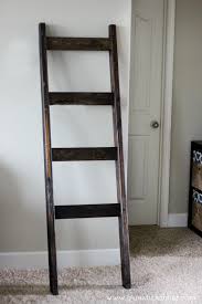 You can use it also in the bathroom to hold towels! How To Make A Blanket Ladder Quilt Ladder For Under 15