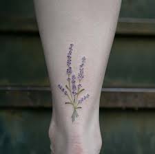 Lavender Bouquet Tattoo Related Keywords Amp Suggestions Lavender Lavender Tattoo Neck Tattoo Best Neck Tattoos