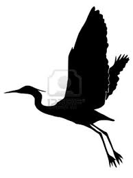 Heron Black Silhouette Animal Silhouette Heron Tattoo Silhouette Art
