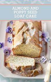 Almond And Poppy Seed Loaf Cake Recipe Delicious Cake Recipes Clean Eating Desserts Desserts
