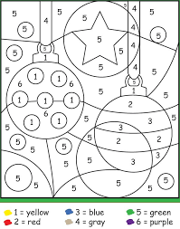 You are welcome to print Christmas Colour By Number Christmas Kindergarten Christmas Color By Number Christmas Worksheets