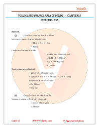 Lesson 1 answer key 3•4. Rs Aggarwal Class 9 Solutions Chapter 15 Volume And Surface Area Of Solids