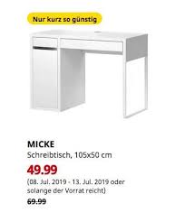 Ikea Hanau Micke Schreibtisch Weiss 105x50 Cm Micke Schreibtisch Ikea Schreibtischstuhl Schreibtisch Weiss