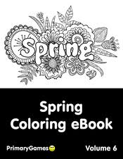 Just click on any of the images below to view the larger detail and then you can print the pdf version of each spring coloring page. Spring Coloring Pages Free Printable Pdf From Primarygames