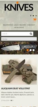 Cuchillo enterizo con mango de micarta negra o madera de cuchillos militares. Cuchillas Afiladas Tienda Tema Woocommerce Crear Tienda Online Militares Plantilla 50785