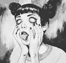 Black And White Anime Aesthetic Sad 