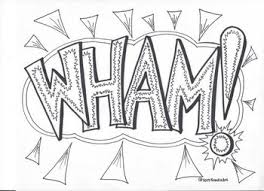 Adult coloring books have been trending for a few years and for a good reason. Comic Book Superhero Sound Effect Coloring Pages Set 2 By Noodlzart