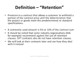 Customer retention helps you to keep more customers & influence them to stay with your company. Resolve Business Disputes And Select And Prepare A Construction Contract Lesson Ten Cert Iv M S Martin April Ppt Download