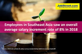 Average malaysian salary according salaries & wages survey by the department of statistics, malaysia (dosm). 2018 Annual Salary Increment Trends In Southeast Asia Infographic Jobstreet Malaysia