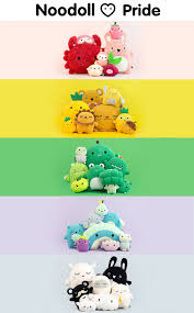Noodoll Loves Pride Vinyl Art Toys Mascot Design Character Design