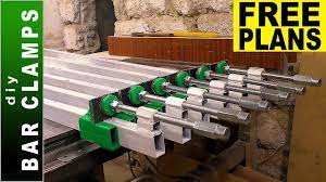 See more ideas about clamp storage, woodworking, workshop storage. Bar Clamps Diy Making Six Long Durable Bar Clamps Free Plans Youtube