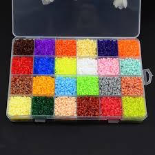 13000pcs Box Set Hama Beads 2 6mm Perler Beads 24 Colors Diy