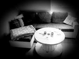 Kabeltrommel Als Tisch Tisch Trommel Sachen