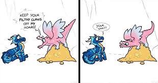 Adorably Wholesome Comic Featuring Dragons Dragon Comic Marvel And Dc Superheroes Cute Dragons