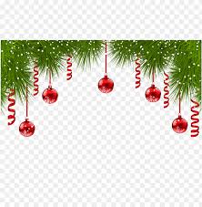 Maybe you would like to learn more about one of these? Christmas Pine Decor With Red Ornaments Png Clip Art Christmas Graphics Png Image With Transparent Background Toppng