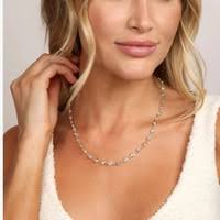 Melinda Maria White Gold Necklaces