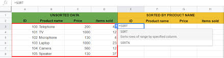 Do this for sorting the entire sheet or for just the range of cells. How To Use Sort Function In Google Sheets Step By Step 2020