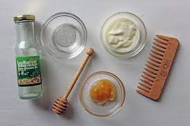 Diy Deep Conditioning Yoghurt Honey Hair Mask Hair Mask Homemade Hair Products Diy Hair Mask