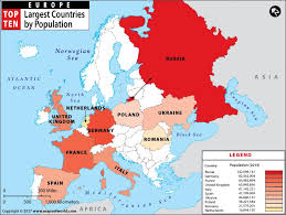 The continent of europe has 51 independent states, stretching from the island country of iceland in the north atlantic ocean to the vast land of russia, which is partly situated on the asian continent but is regarded as being culturally. For Getting The Genuine Data Maps Of World Is The Best Option With Accuracy Click Here To Find The List Of European Cou Largest Countries Europe Map Asia Map