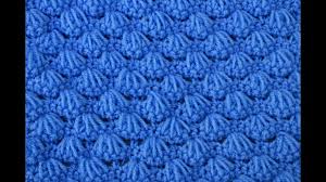 Este punto a crochet o ganchillo es especialmente utilizado para elaborar mantas para bebe. Punto Conchitas Para Mantas Y Chambritas Muy Facil Y Rapido Youtube