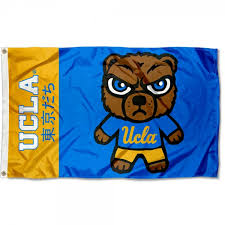 Ucla was without a mascot again until the early 1950's, when student and alumni united to bring little joe bruin to westwood. Ucla Bruins Tokyodachi Cartoon Mascot Flag Your Ucla Bruins Tokyodachi Cartoon Mascot Flag Source