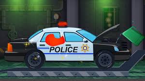 Police Car Vehicle Repair Wash Vehicles For Children Kidstvchannel Kidstv Kidsvideos Babyvideos Entertainment Kids Police Cars Police Kids Videos