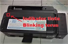 Cek hasil print lalu coba clean manual 2x atau beberapa kali2. Cara Mangatasi Lampu Indikator Tinta Printer Epson L110 L300 L210 L310 Atau L Series Blinking Terus