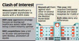 Ihh healthcare bhd operates a network of healthcare clinics, hospitals, and postoperative rehabilitation centers. Ihh Healthcare S Acquisition Spree Irks Apollo Hospitals Promoters Health News Et Healthworld