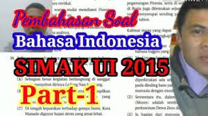 Klik logo youtube di bawah ini: Pembahasan Soal Bahasa Indonesia Simak Ui 2015 Bagian 1 Youtube