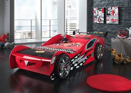 grand tourismo auto bed rood kinderbed kinderkamer