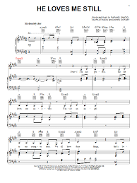 Version 2 (no capo version) tuning: Angela Bassett And Jennifer Hudson He Loves Me Still Sheet Music Pdf Notes Chords Christmas Score Piano Vocal Guitar Right Hand Melody Download Printable Sku 153031