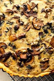 Mushroom Tart Recipe Vegetable Tart Mushroom Tart Stuffed Mushrooms