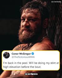 Conor McGregor announced he is back in the UFC testing pool: “I gave my  first blood test, that's what the plaster is