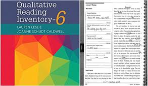 Assessment Qualitative Reading Inventory Qri For