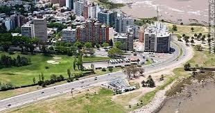 Vista Aerea De Rambla Wilson Y Bulevar Artigas Barrio Punta Carretas Montevideo Uruguay Vacaciones En Uruguay Uruguay Vista Aerea