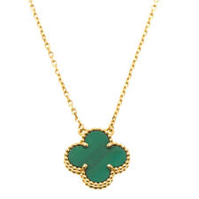 Another signal innovation was the zip necklace, introduced in 1951, which can be worn either around the neck or, with the zipper closed, as a bracelet.but as much as to the firm's craftsmanship, clients have been drawn by the insouciance and playfulness of van cleef & arpels designers, as well as their attunement to the cultural climate. Van Cleef Arpels Vintage Alhambra Malachite Yellow Gold Pendant Necklace Van Cleef Arpels Tlc