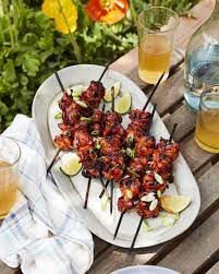 I have to ask if the swordfish. Grilled Korean Chicken Skewers What S Gaby Cooking