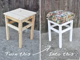 Ikea Hack Country Flower Stool Ikea Barhocker Ikea Hocker Bemalte Mobel
