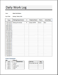 Employee productivity calculator is an excel template that helps you calculate employee productivity for manufacturing, sales/marketing, and service industries. Employee Work Log Document Hub