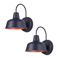 We did not find results for: Buy 2 Pack Bennington Northland 1 Bulb Outdoor Wall Sconce Light Fixture Industrial Farmhouse Gooseneck Dark Gray With Copper Interior Online In Indonesia 991204494