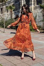 desenli elbiseler denizbutik com uzun elbi se the dress elbise