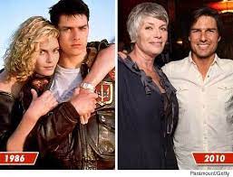 Viper, whose real name was mike metcalf, was previously in an air battle. Tom Cruise And Kelly Mcgillis Then And Now Pics