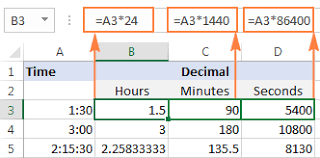 9,000 seconds ÷ 3,600 = 2.5 hours result: Excel Convert Time To Decimal Number Hours Minutes Or Seconds