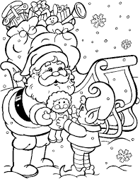 10 Free Kids Christmas Printables Diy Thought Santa Coloring Pages Printable Christmas Coloring Pages Free Christmas Coloring Pages
