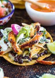 Yucatan Grilled Chicken Tostadas Kevin Is Cooking