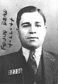 On April 22, 1944, Calumet City based mobster Frank Abatte aka Frank Agrusa  was found dead, with a bullet to the face, & his nude dead body