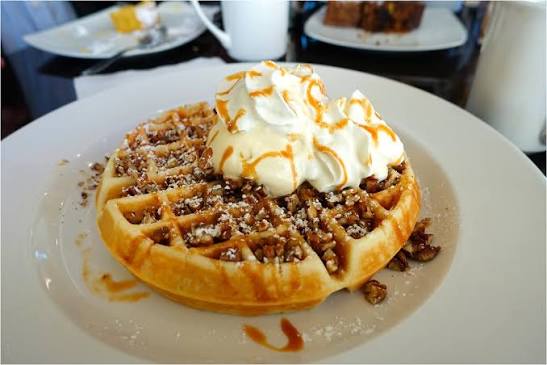 Waffle with Cajeta